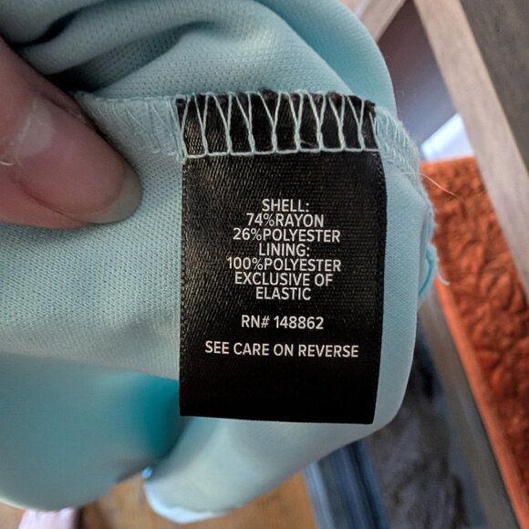 Light blue long sleeve dress Torrid - Picture 3 of 4